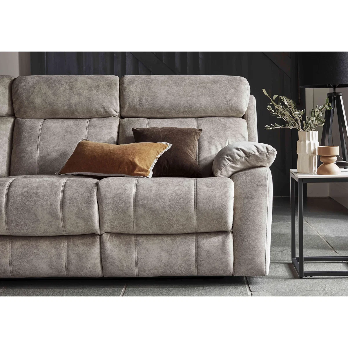 Moreno 3 Seater Fabric Sofa - Moss Green – image 2