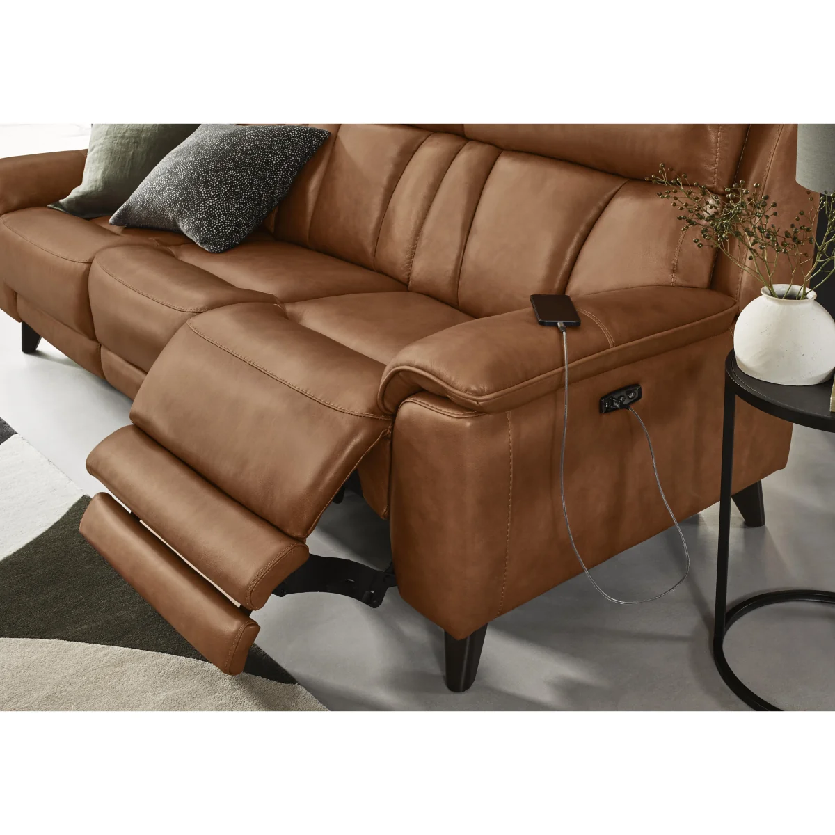 World of Leather - Dreamer 3 Seater NC Leather Sofa - Feather – image 6
