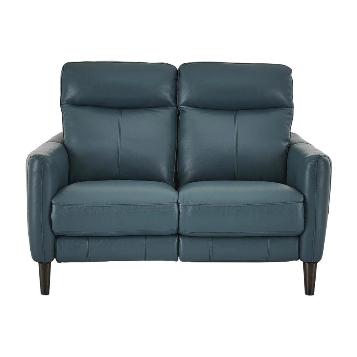 Compact Collection Petit 2 Seater Leather Power Recliner Sofa – image 1
