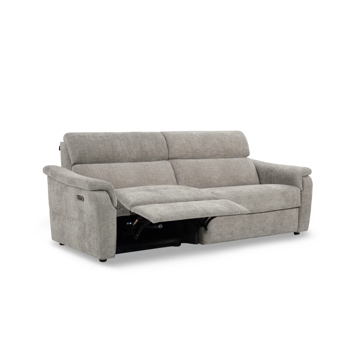 Nicoletti - Bella 3 Seater Fabric Power Recliner Sofa with Power Headrests – image 5