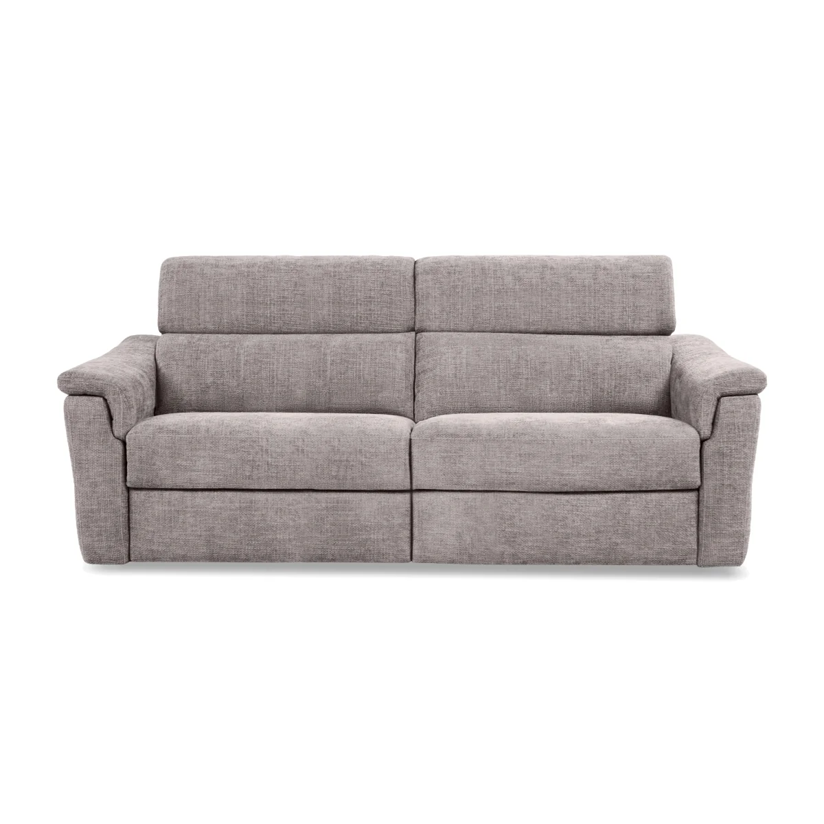 Nicoletti - Bella 3 Seater Fabric Power Recliner Sofa with Power Headrests – image 1
