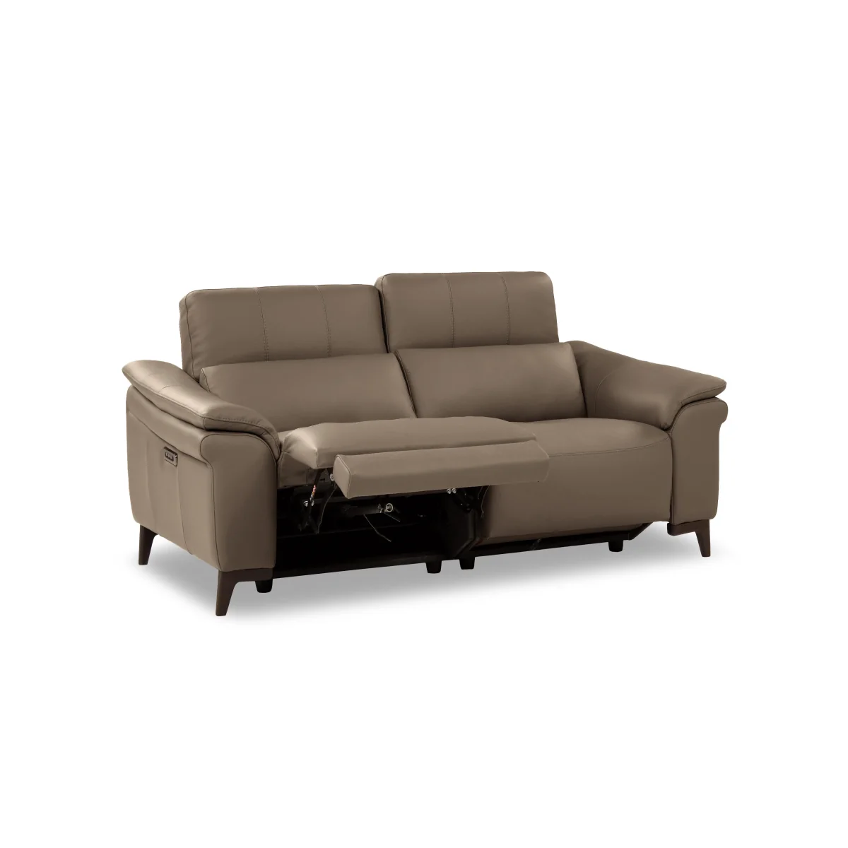 Nicoletti - Marconi 2 Seater Leather Recliner Sofa with Headrests and Power Lumbar - Sofas and Armchairs - In Time for Christmas – image 6