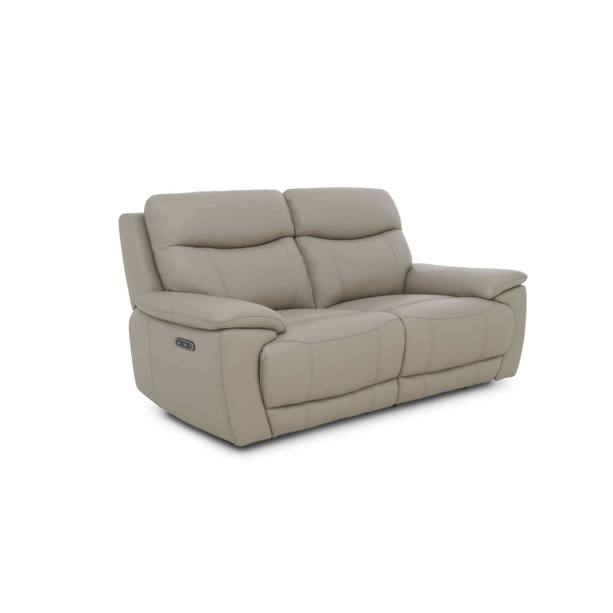 Sloane 3 Seater Leather Power Recliner Sofa - Butterscotch – image 7