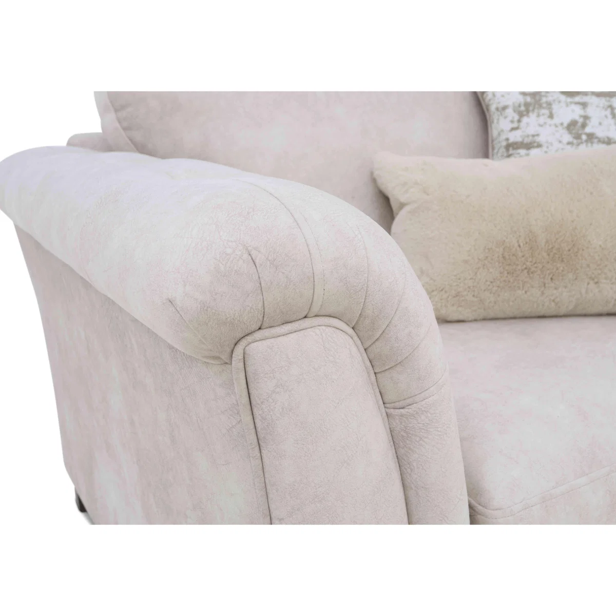 Aura 2 Seater Classic Back Sofa - Enzo Cream – image 2