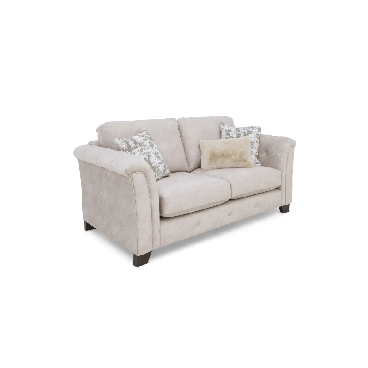 Aura 2 Seater Classic Back Sofa - Enzo Cream – image 4