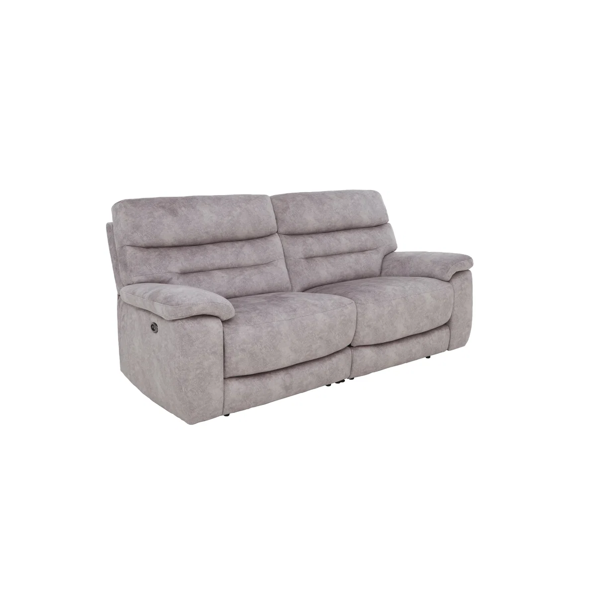 Comfort Story - Nimbus 3 Seater Fabric Sofa with Power Recliner - Cream – image 8