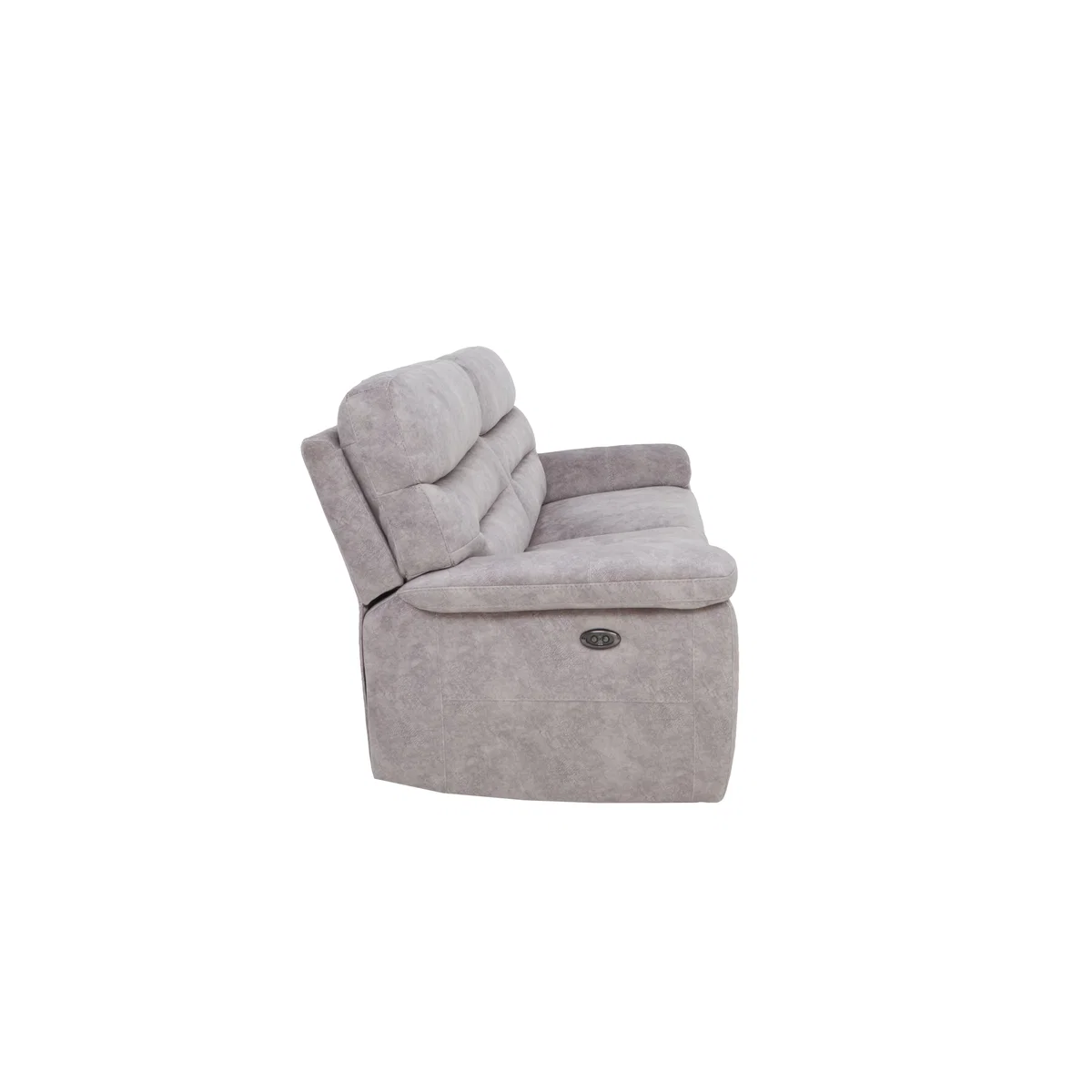 Comfort Story - Nimbus 3 Seater Fabric Sofa with Power Recliner - Cream – image 10