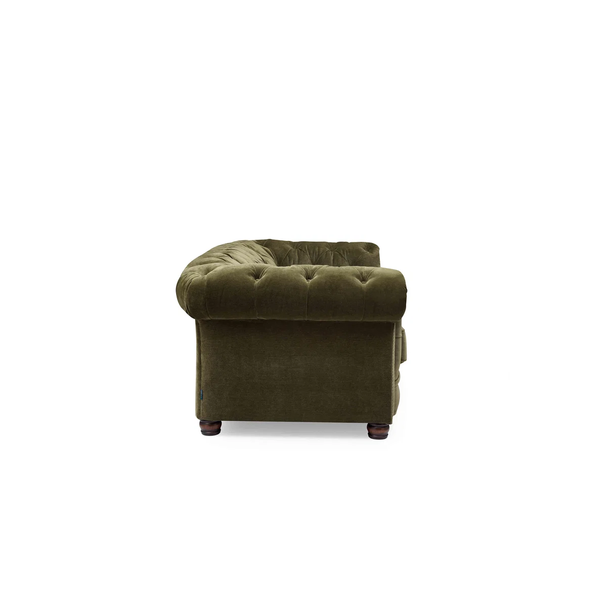 At The Helm - Shackleton 3 Seater Fabric Chesterfield Sofa - Brindle – image 5