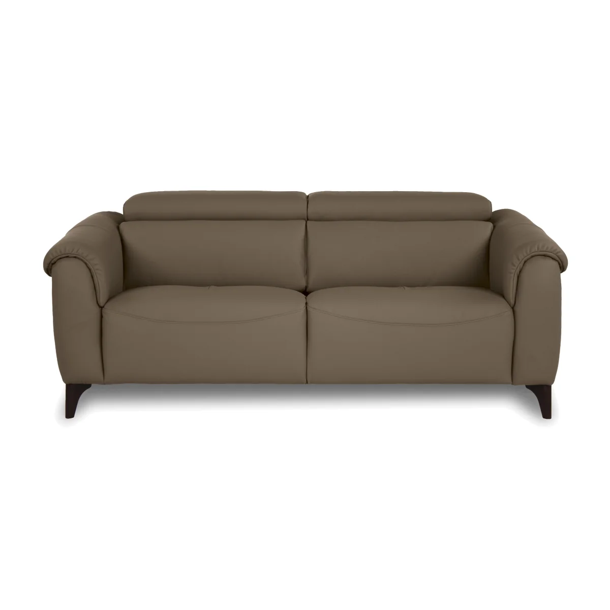Nicoletti - Nicole 3 Seater Leather Power Recliner Sofa with Power Headrests – image 1