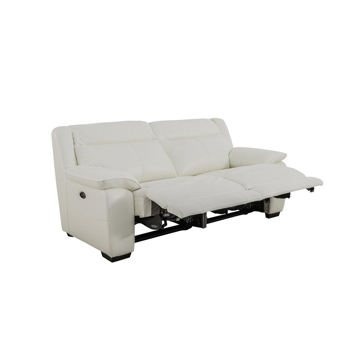Starlight Express 2 Seater NC Leather Power Recliner Sofa - NC Elephant – image 6