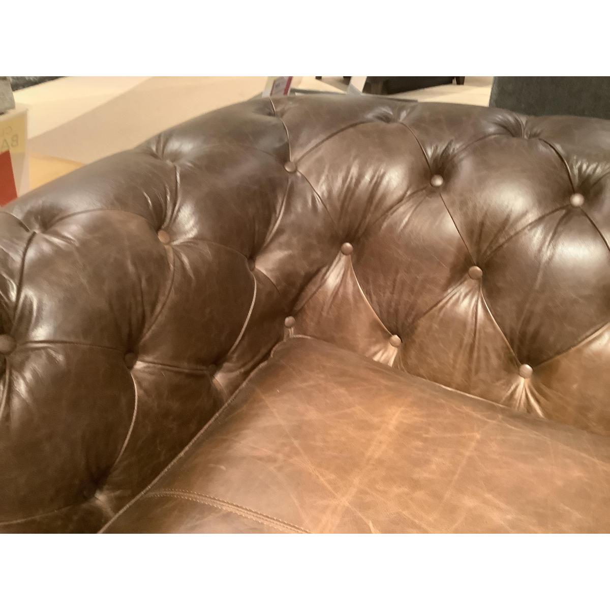 Hugo 4 Seater Leather Sofa – image 3