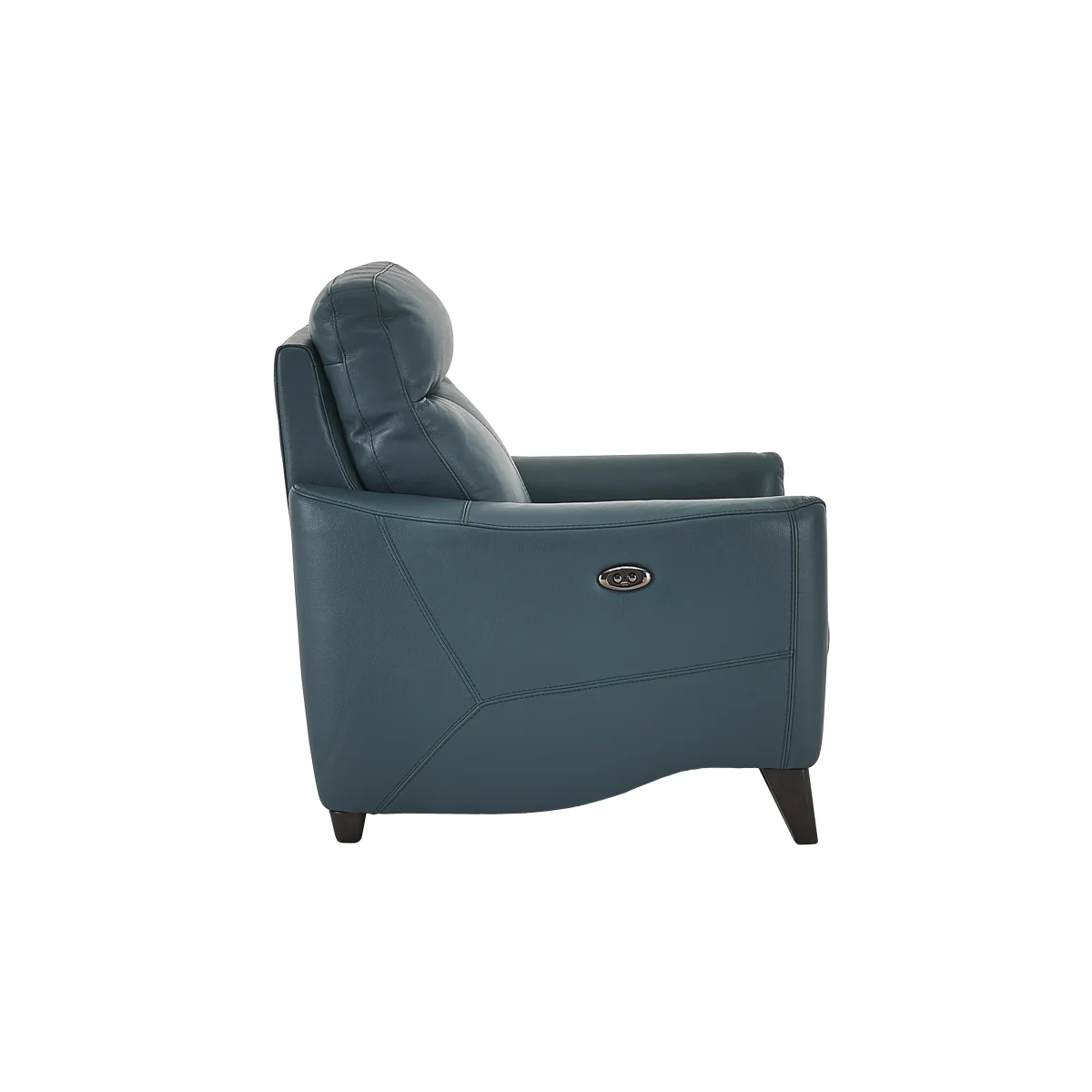 World of Leather - Compact Collection Petit 3 Seater NC Leather Power Recliner Sofa - NC Pebble – image 4