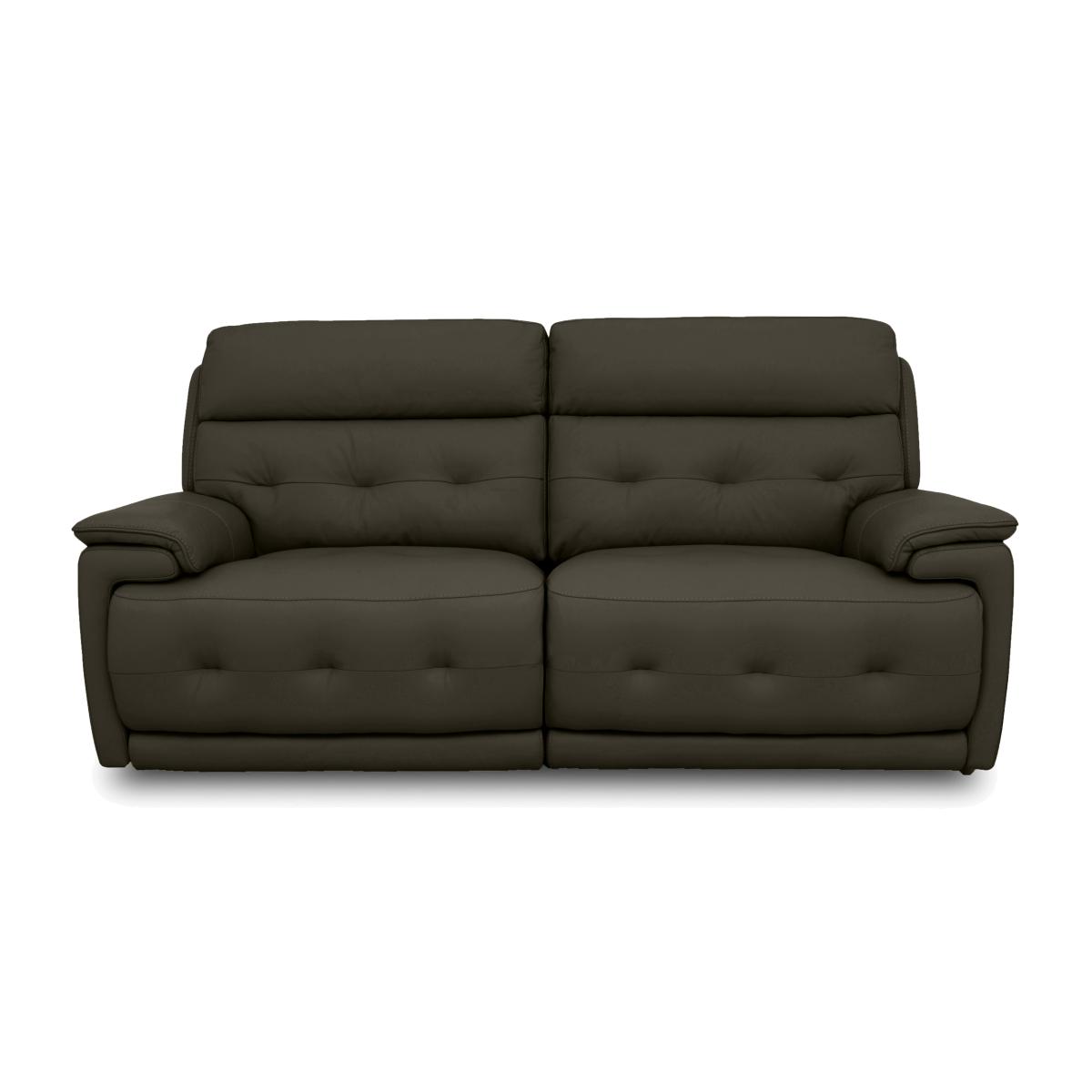 Brescia Leather 3 Seater Sofa with Power Recliner