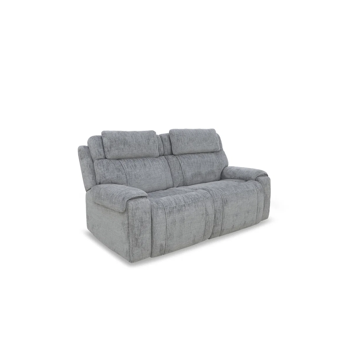 World of Leather - Hollywood Fabric 3 Seater Sofa - Dark Denim – image 2