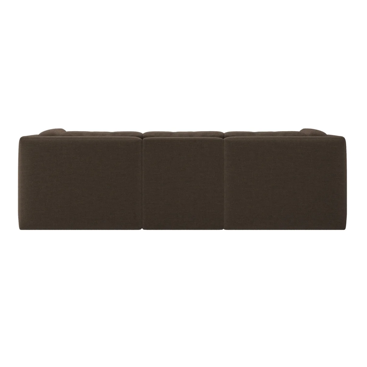Brown Chenille 4 Seater Modular Sofa - Cameron – image 8
