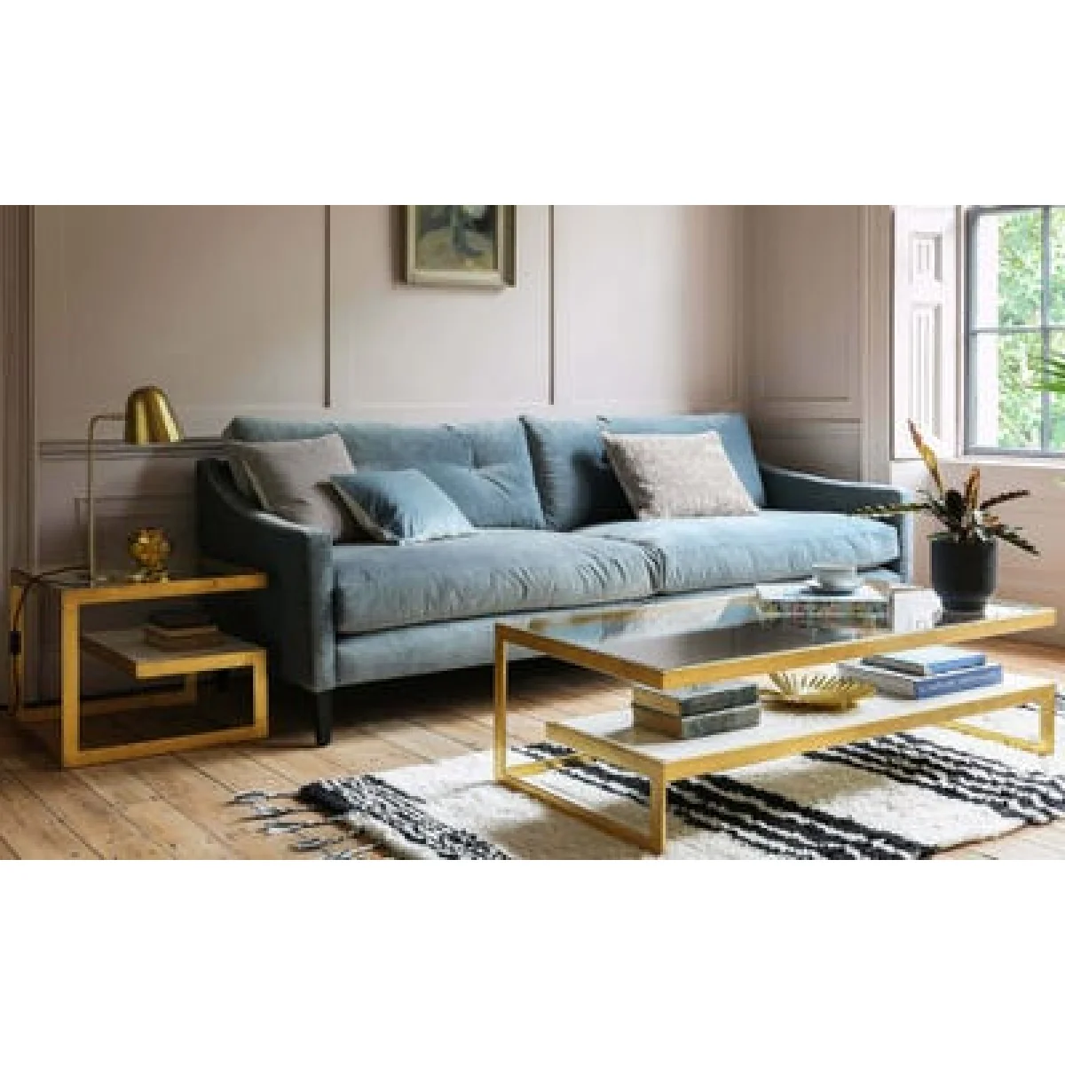 Deep Dream 2.5 Seater Sofa - Chalk Bouclé – image 2