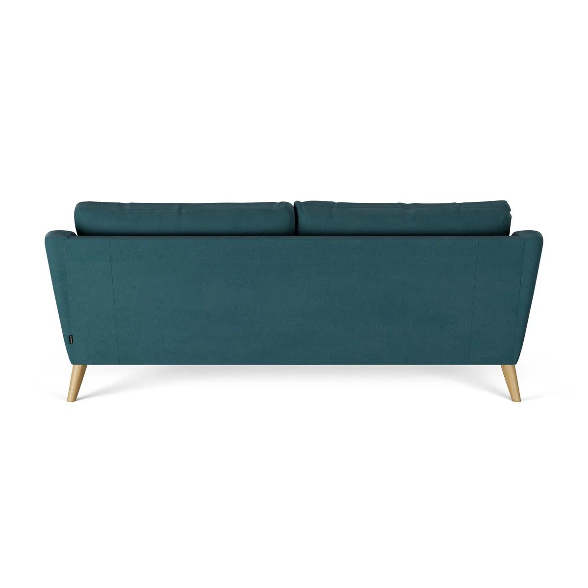 Habitat Ivor Fabric 4 Seater Sofa - Teal - Ash Leg – image 4