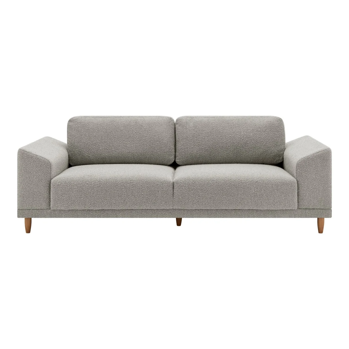 Habitat Draper Boucle 3 Seater Sofa - Natural – image 2