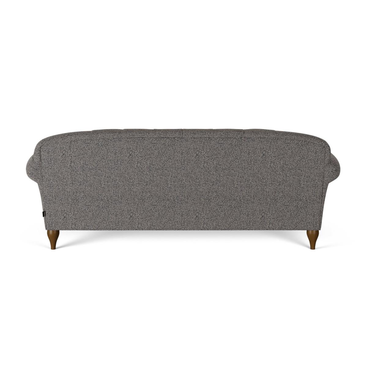 Habitat Brooker Fabric 4 Seater Sofa - Charcoal - Dark Leg – image 4