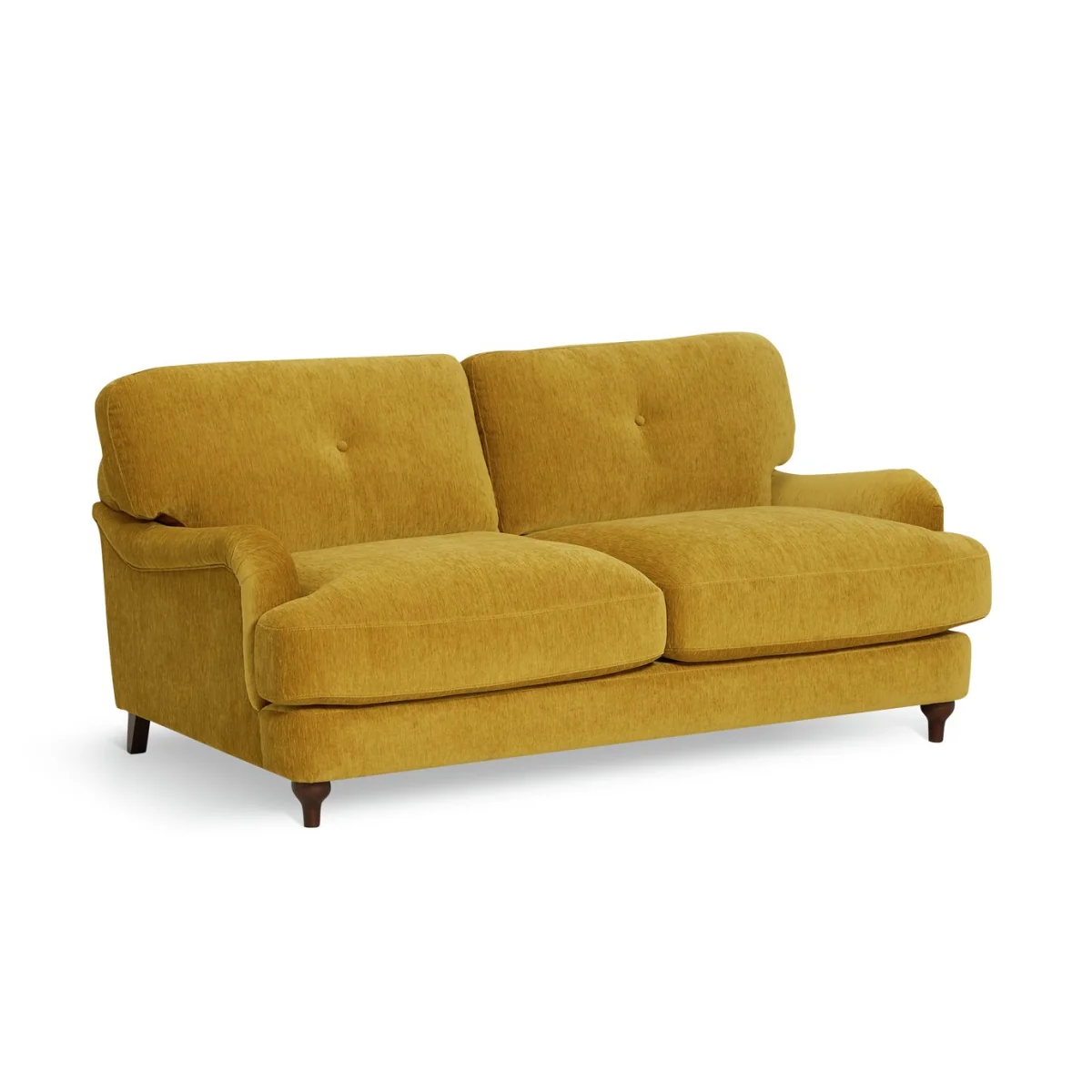 Habitat Eleanor Fabric 2 Seater Sofa - Yellow – image 4