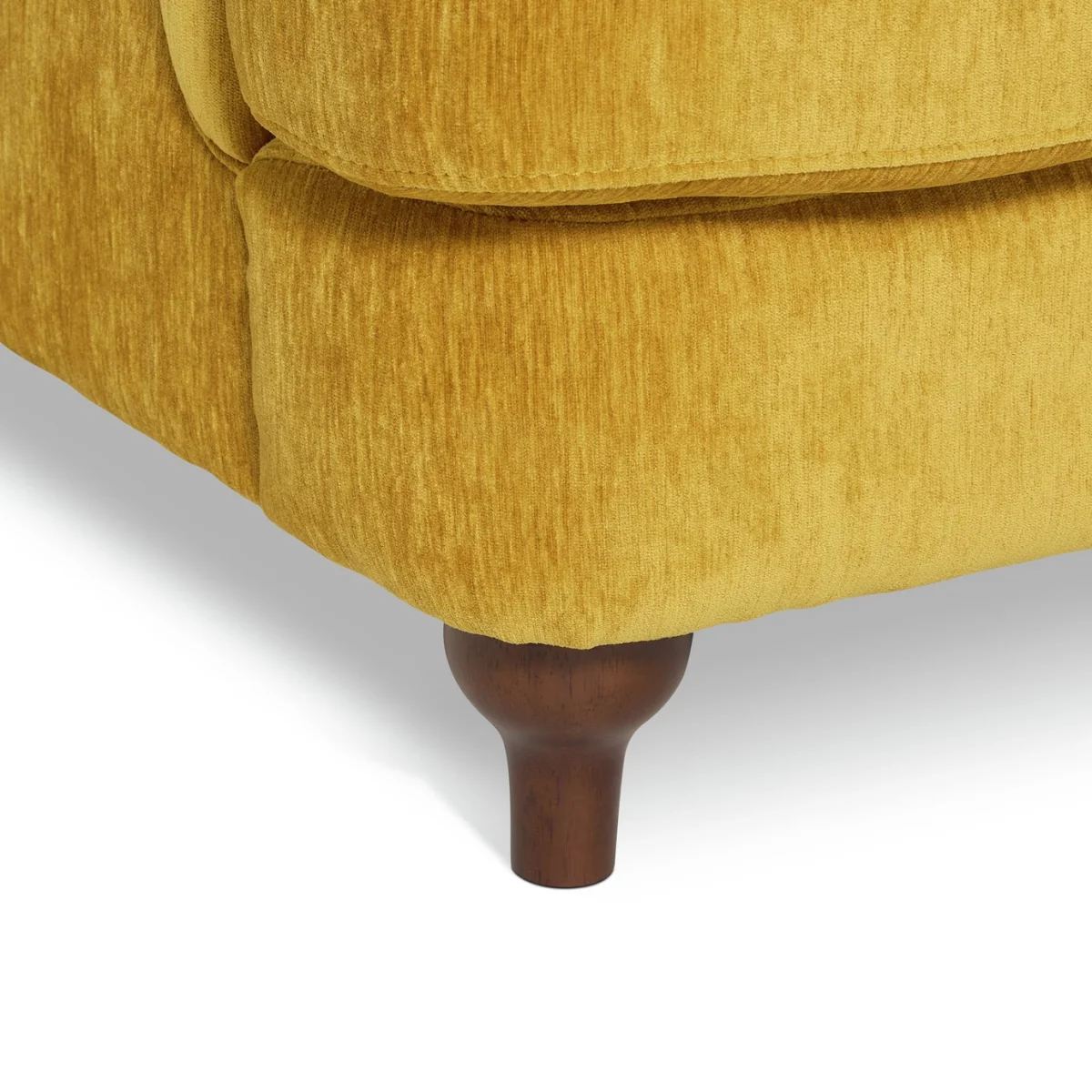 Habitat Eleanor Fabric 2 Seater Sofa - Yellow – image 8