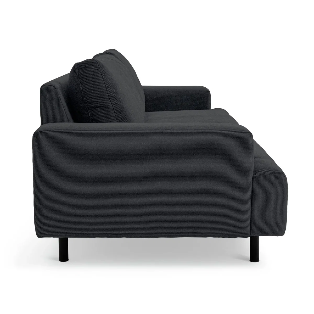 Habitat Julien Fabric 4 Seater Sofa - Charcoal – image 6