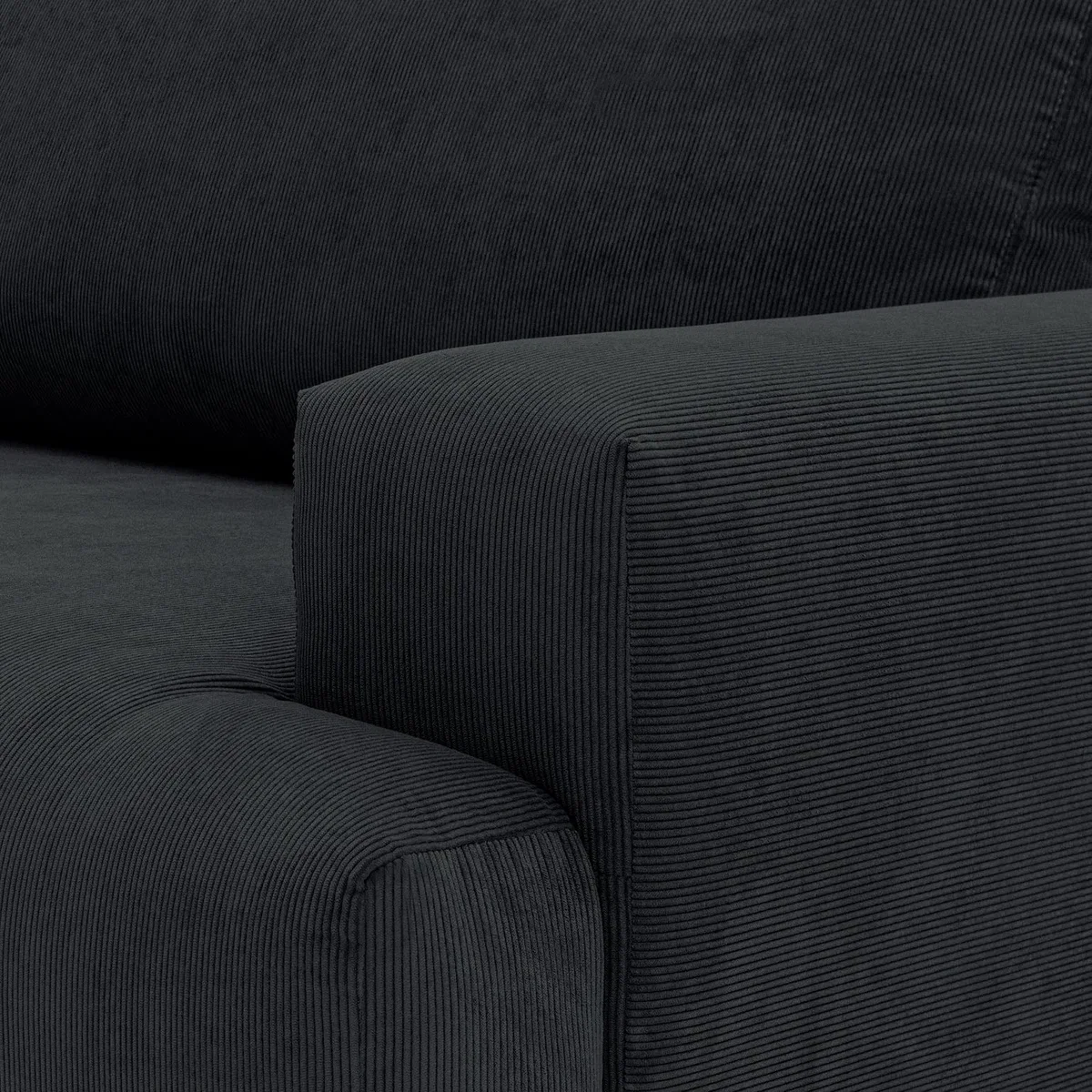 Habitat Julien Fabric 4 Seater Sofa - Charcoal – image 7