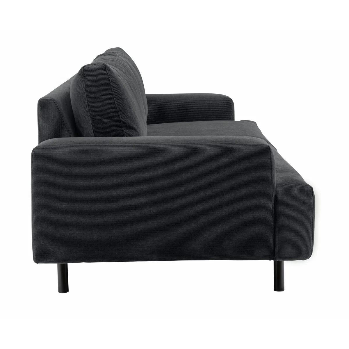 Habitat Julien 2 Seater Fabric Sofa - Charcoal – image 5