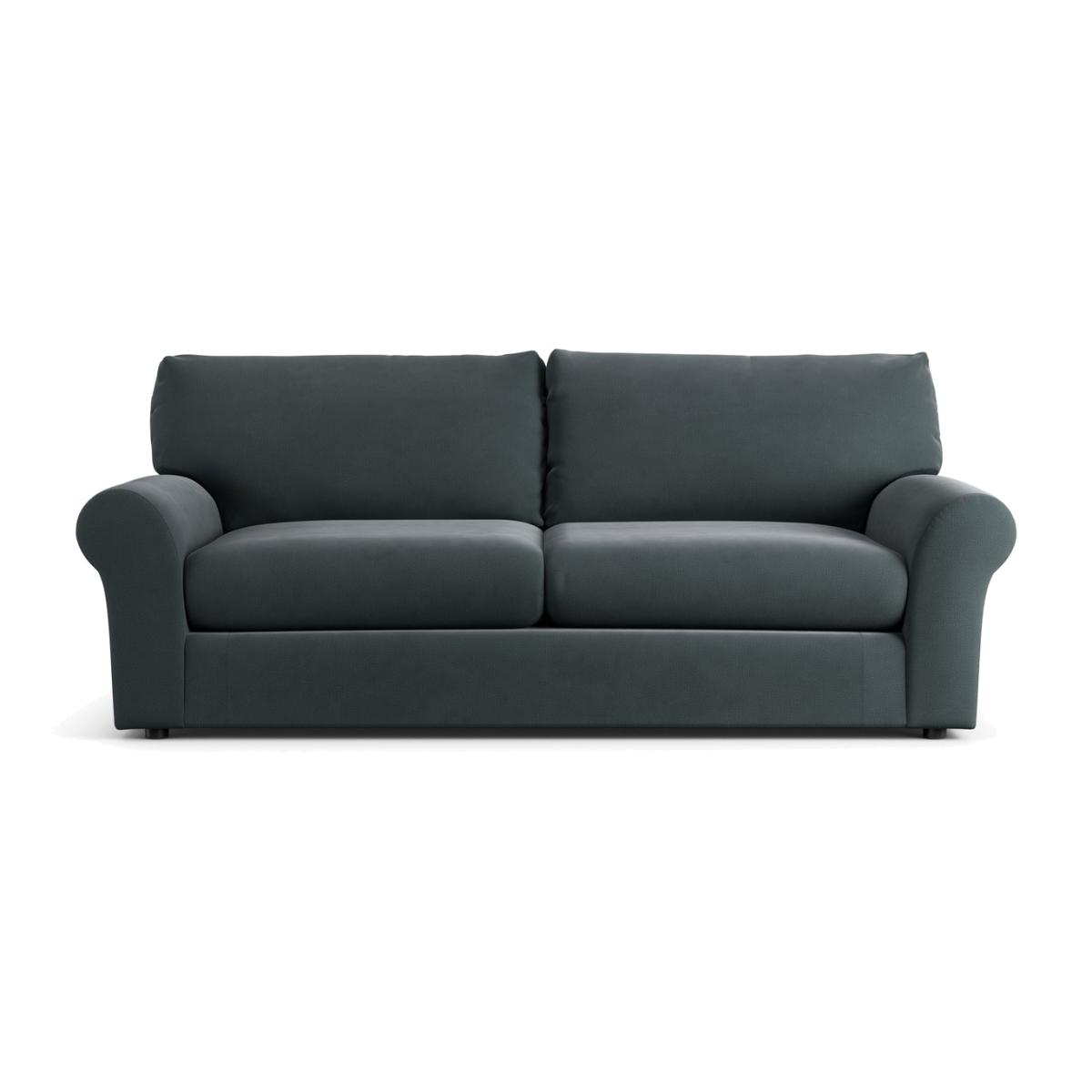 Habitat Molton Fabric 4 Seater Sofa - Charcoal – image 1