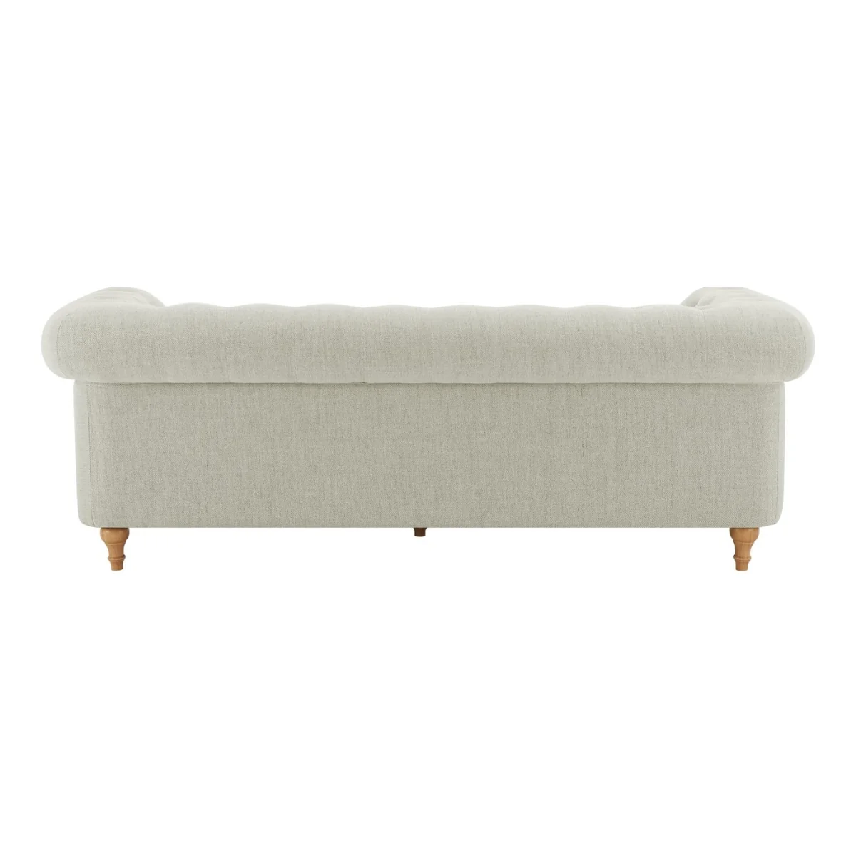 Habitat Chesterfield 3 Seater Fabric Sofa - Natural – image 6