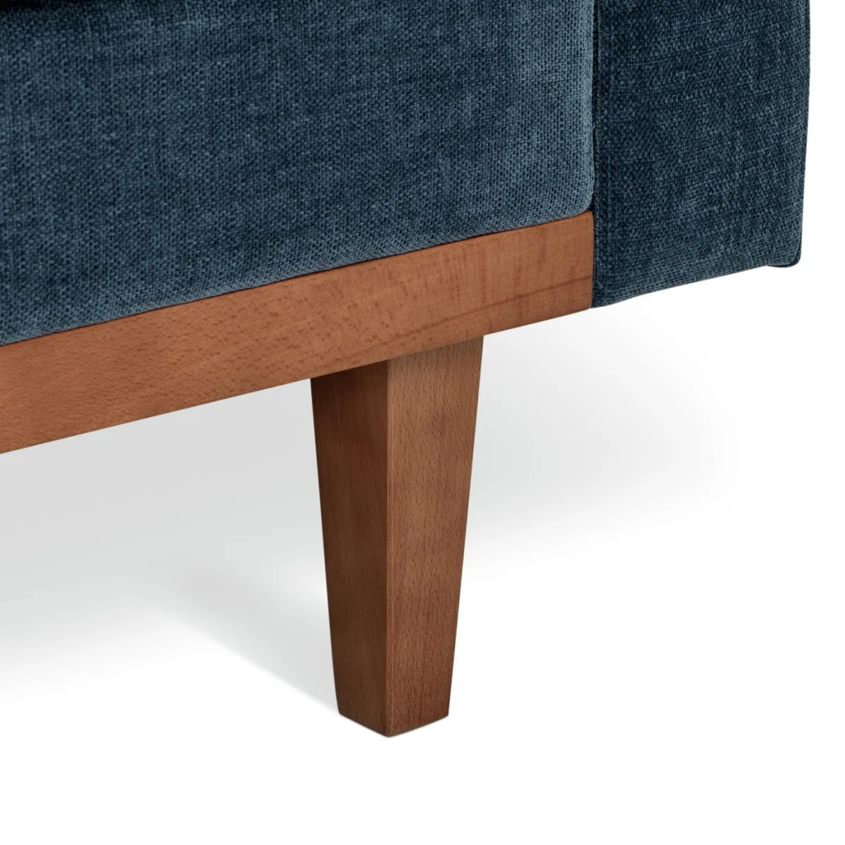 Habitat Della Fabric 3 Seater Sofa - Blue – image 7