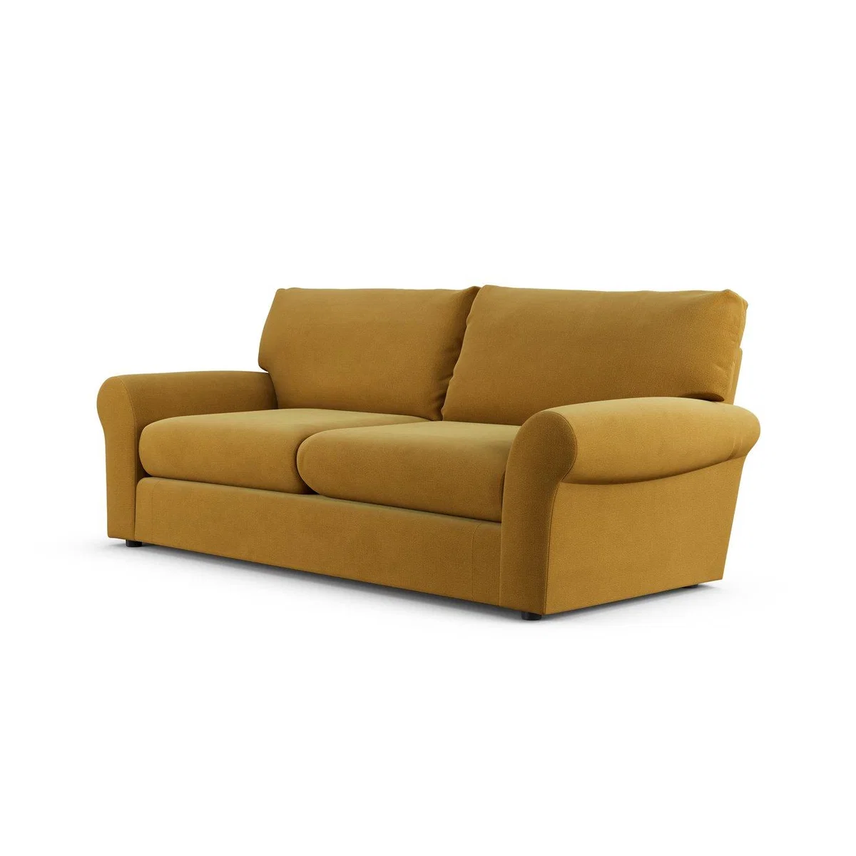 Habitat Molton Fabric 4 Seater Sofa - Gold – image 3