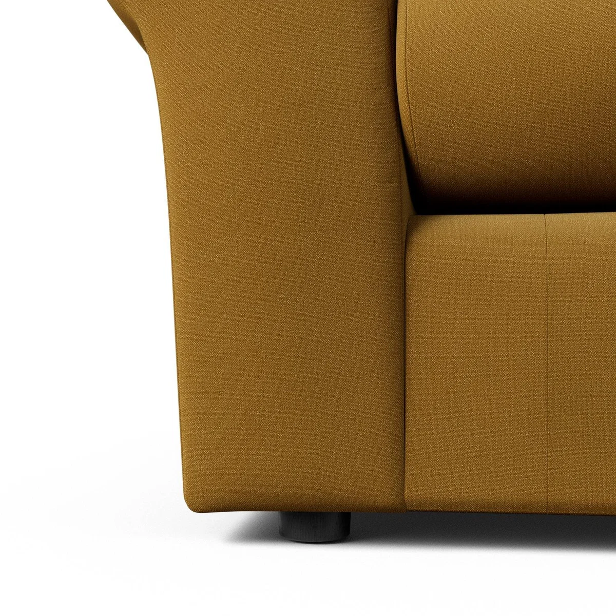 Habitat Molton Fabric 4 Seater Sofa - Gold – image 5