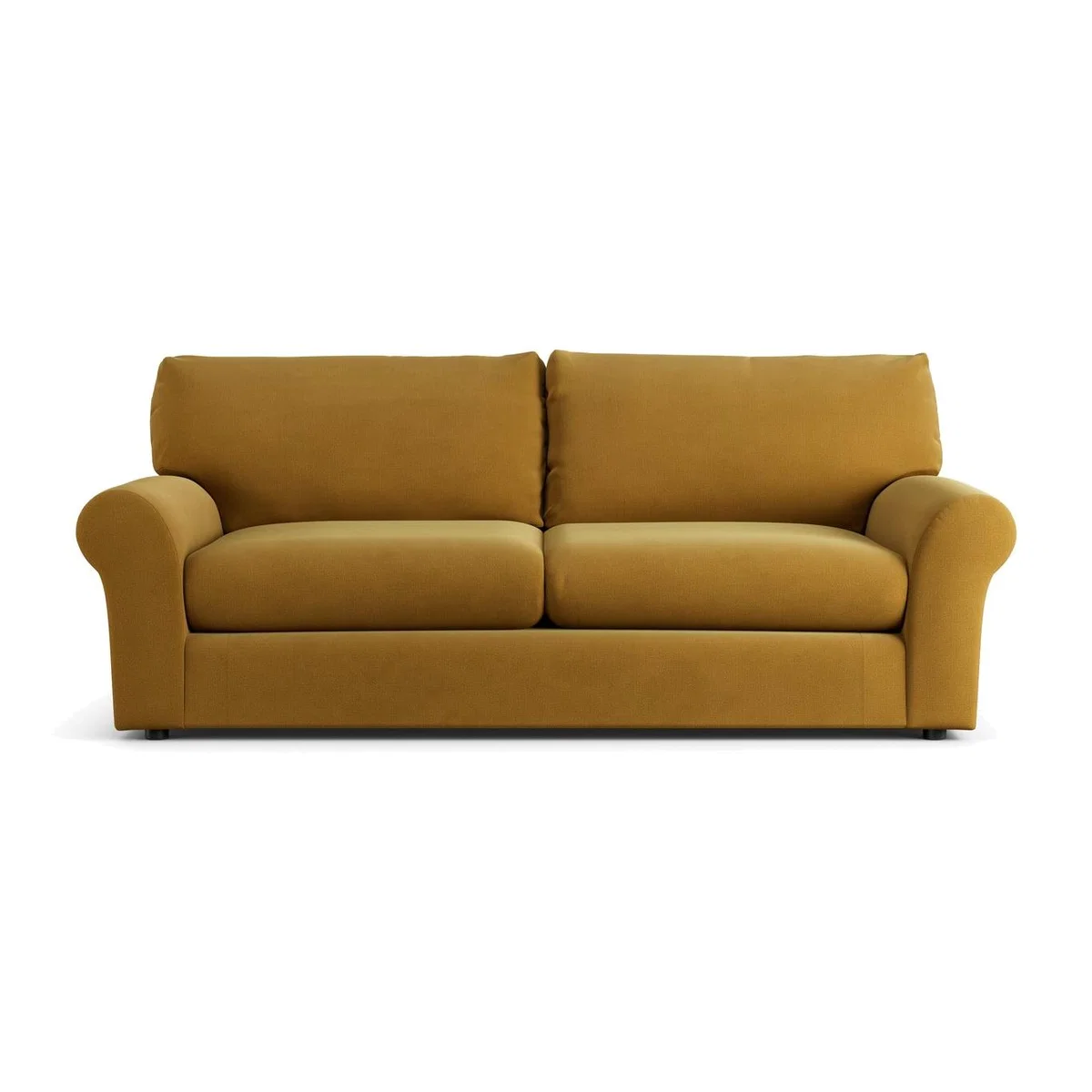 Habitat Molton Fabric 4 Seater Sofa - Gold – image 1