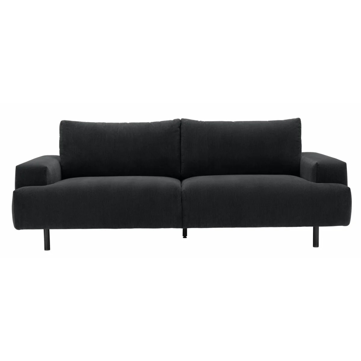 Habitat Julien Fabric 3 Seater Sofa - Charcoal – image 3
