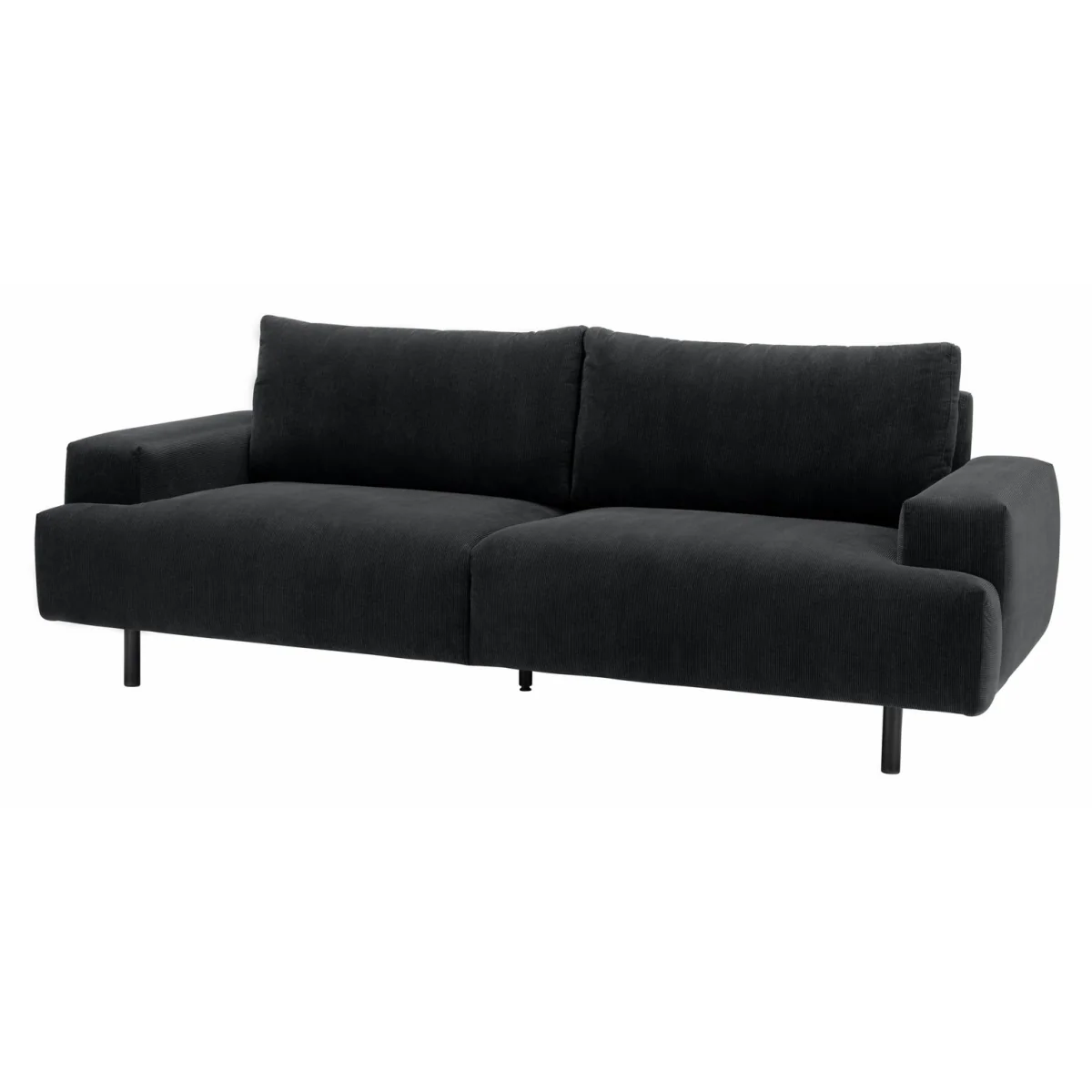 Habitat Julien Fabric 3 Seater Sofa - Charcoal – image 4