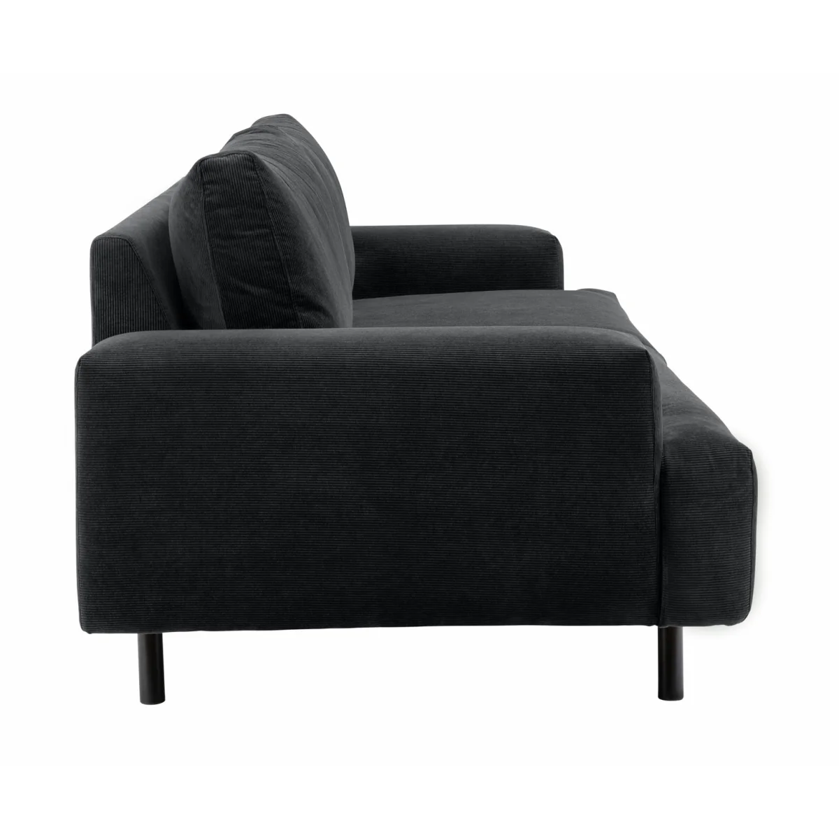 Habitat Julien Fabric 3 Seater Sofa - Charcoal – image 6