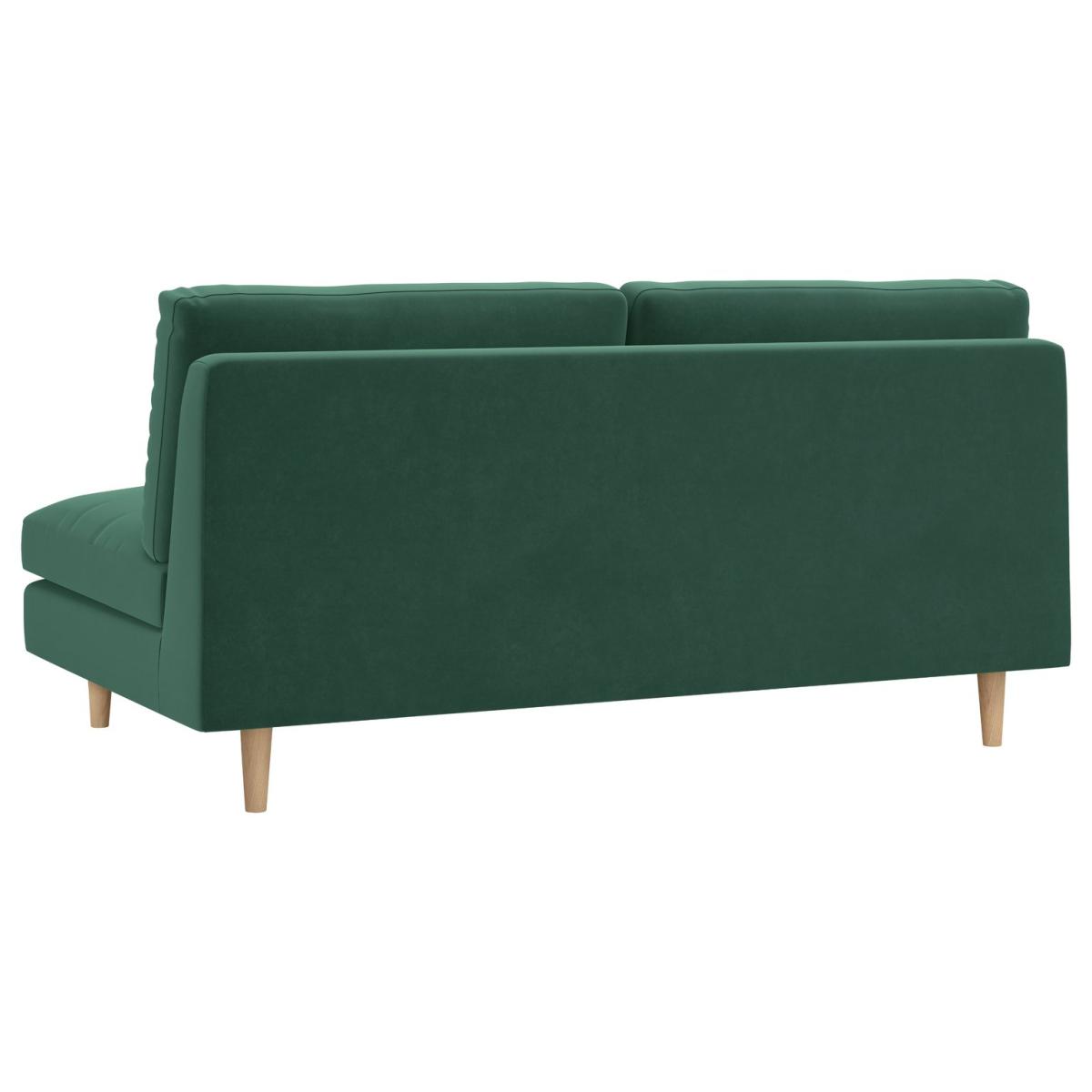 Habitat Teo 2 Seater Velvet Sofa - Green – image 4