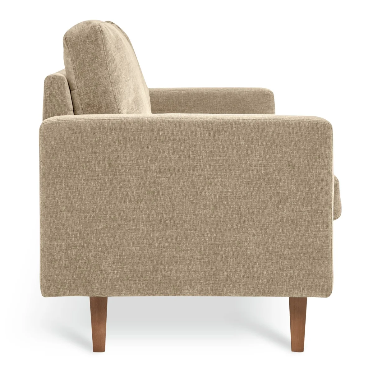 Habitat Della Fabric 3 Seater Sofa - Natural – image 6