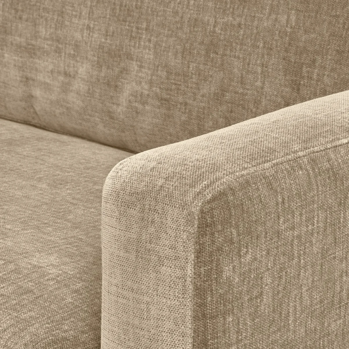 Habitat Della Fabric 3 Seater Sofa - Natural – image 8