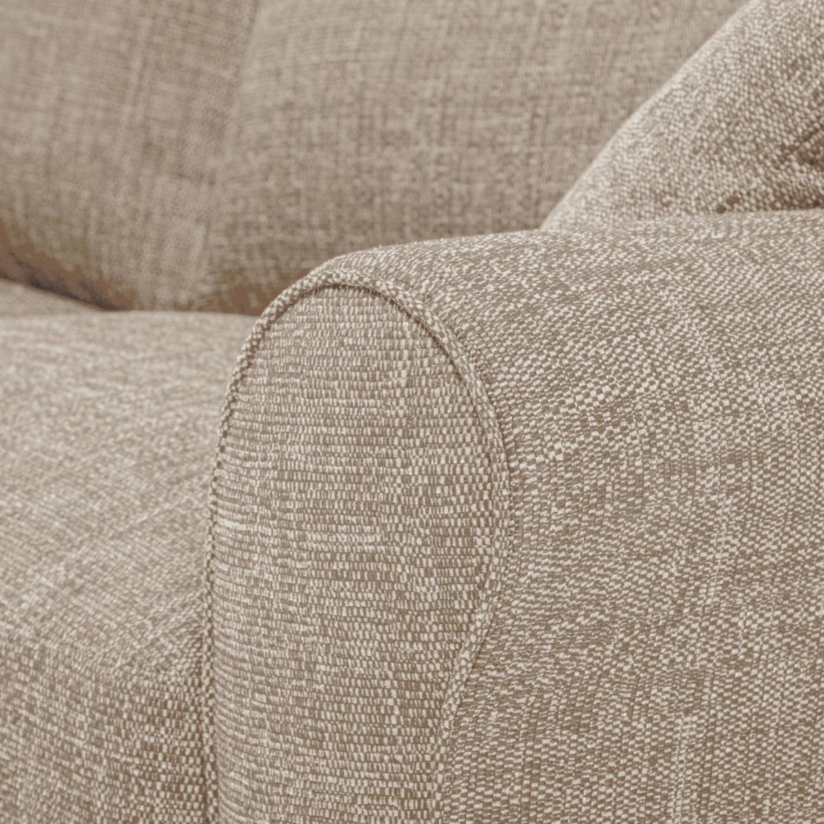 Habitat Lisbon 4 Seater Fabric Sofa - Beige – image 8