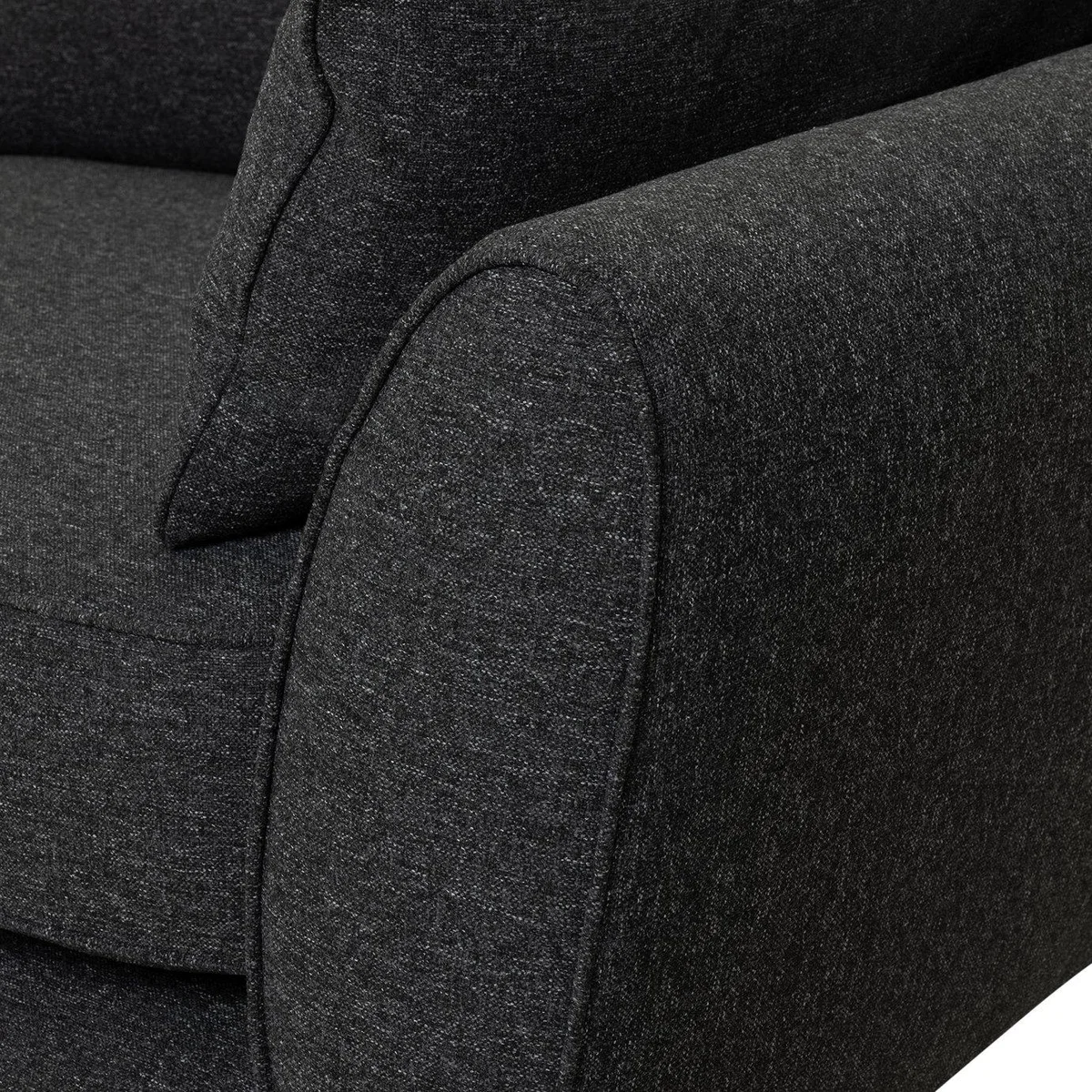 Habitat Iris Fabric 2 Seater Sofa - Charcoal – image 9
