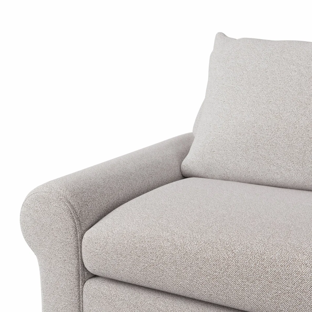Habitat Whitby Fabric 2 Seater Sofa - Natural - Ash Leg – image 6