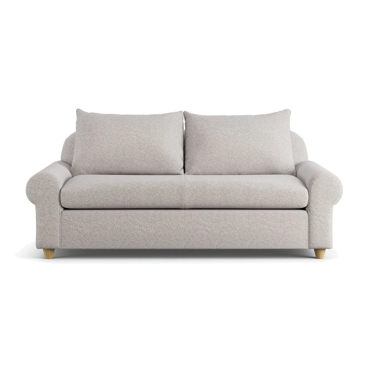 Habitat Whitby Fabric 2 Seater Sofa - Natural - Ash Leg – image 1