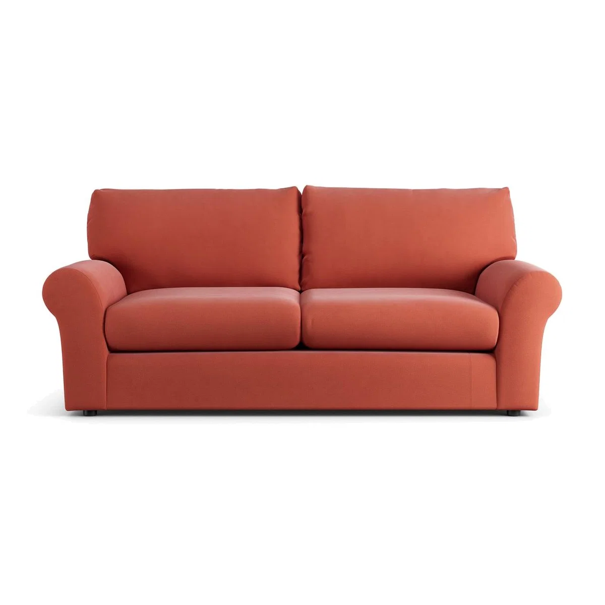 Habitat Molton Fabric 3 Seater Sofa - Papaya – image 1
