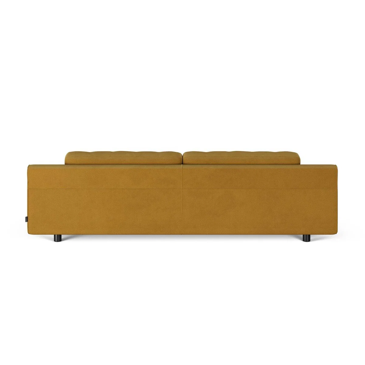 Habitat Hendricks Fabric 4 Seater Sofa - Gold - Black Leg – image 4