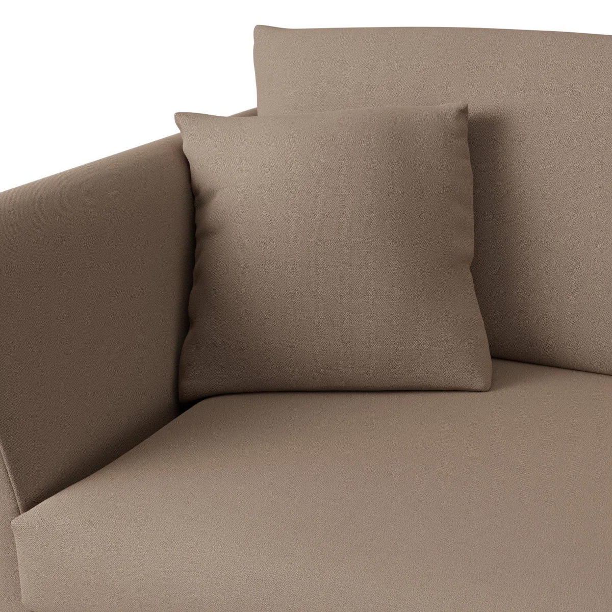 Habitat Aston Fabric 4 Seater Sofa - Biscuit - Ash Leg – image 6