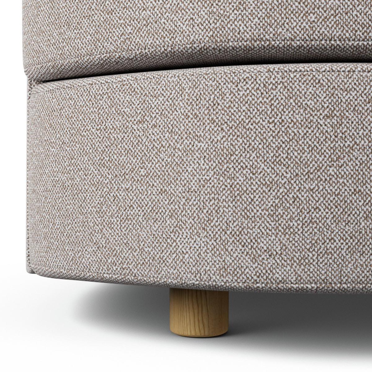 Habitat Sacha Fabric 3 Seater Sofa - Natural - Ash Leg – image 5