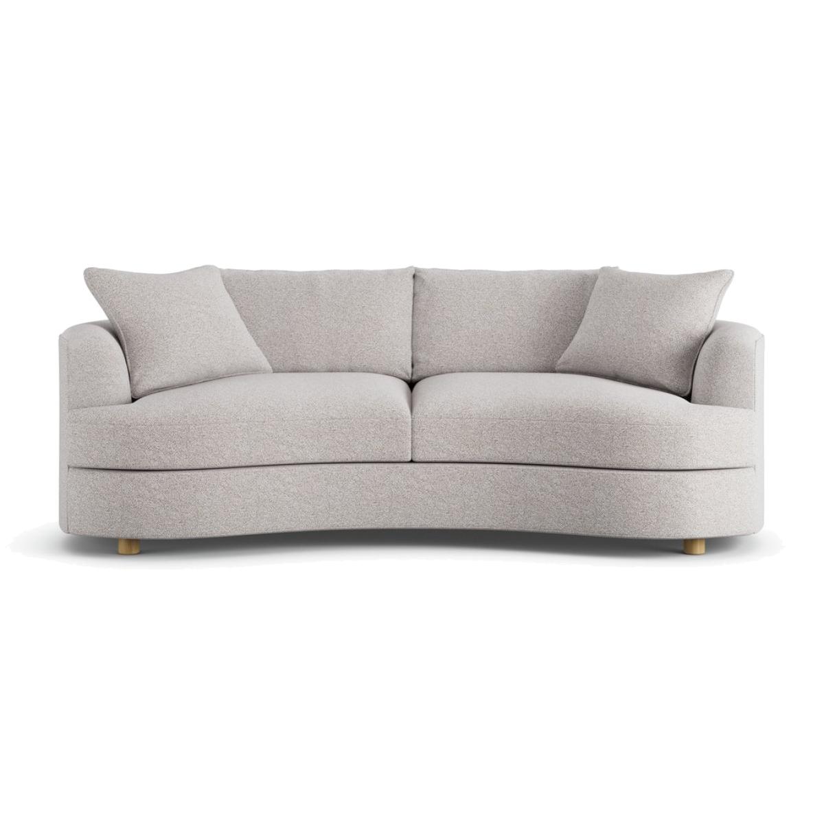 Habitat Sacha Fabric 3 Seater Sofa - Natural - Ash Leg – image 1