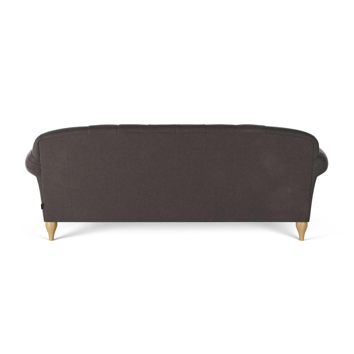 Habitat Brooker Velvet 4 Seater Sofa - Grey - Ash Leg – image 4